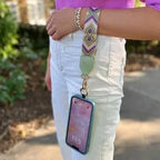 Versatile phone strap with card slot and storage pouch