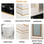 Versatile self-adhesive joint tape for ceramic tiles