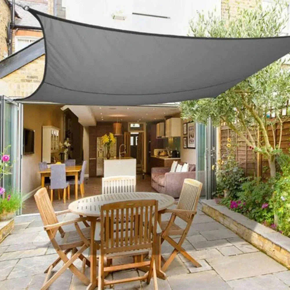 Water-repellent Sunshade – UV protection for Balcony, Garden or Terrace (Triangle or Square)
