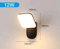 Modern LED porch light with motion sensor - Waterproof outdoor lighting, energy-saving, ideal for terrace and entrance