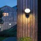 Modern LED porch light with motion sensor - Waterproof outdoor lighting, energy-saving, ideal for terrace and entrance