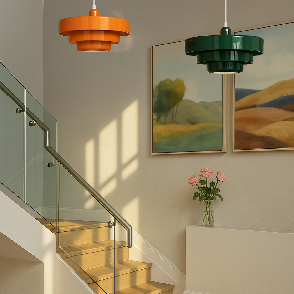 TimelessGlow Vintage Pendant Lamp – Warm LED Ambient Lighting With Industrial Character