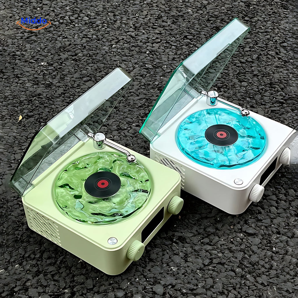LumiSound Turntable Speaker | Magical Sound and Light Experience for Your Home
