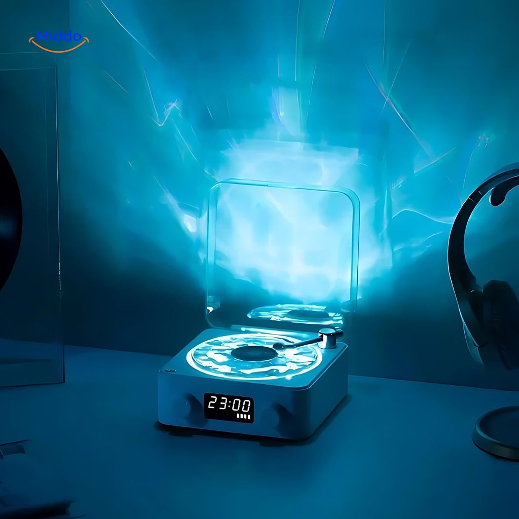 LumiSound Turntable Speaker | Magical Sound and Light Experience for Your Home