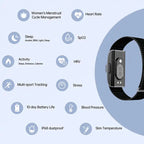 LifeTrack Activity Band – Discreet Fitness Tracker with Heart Rate Monitor and Step Counter