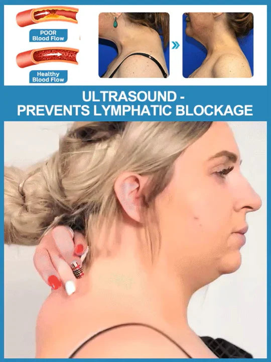 Vitalize Ultrasound Lymphatic Drainage Equipment for Cellulite and Fat Reduction Muscle Relaxation