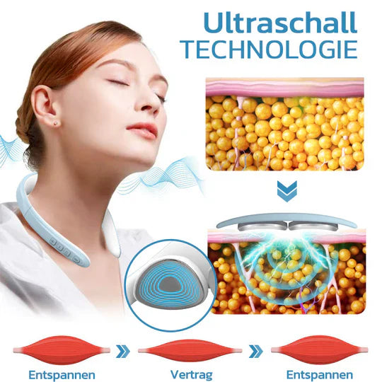 Vitalize Ultrasound Lymphatic Drainage Equipment for Cellulite and Fat Reduction Muscle Relaxation