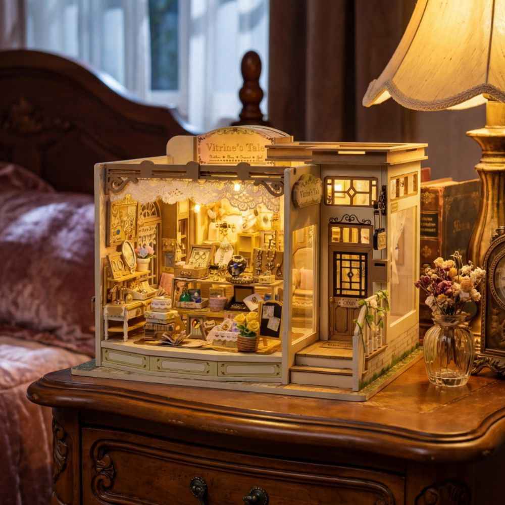 Vitrine's Tale DIY Mini House Kit l DIY Miniature Kit