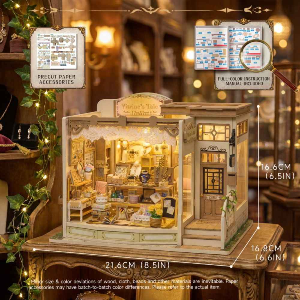 Vitrine's Tale DIY Mini House Kit l DIY Miniature Kit