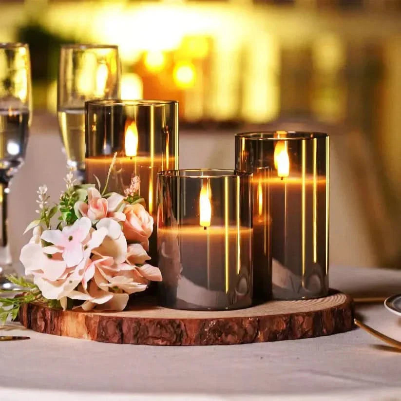 Rechargeable LED candles for a safe & atmospheric ambiance at home