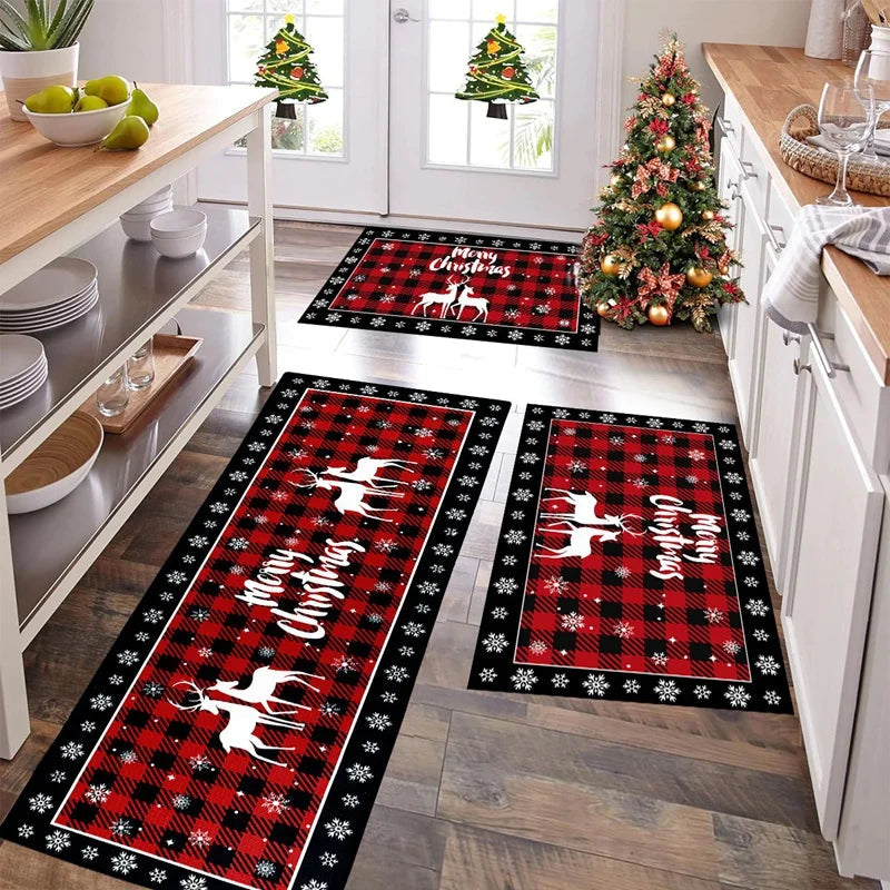 Vloermat voor Kerstboom – Absorberende & Antislip Mat voor Feestelijke Bescherming
