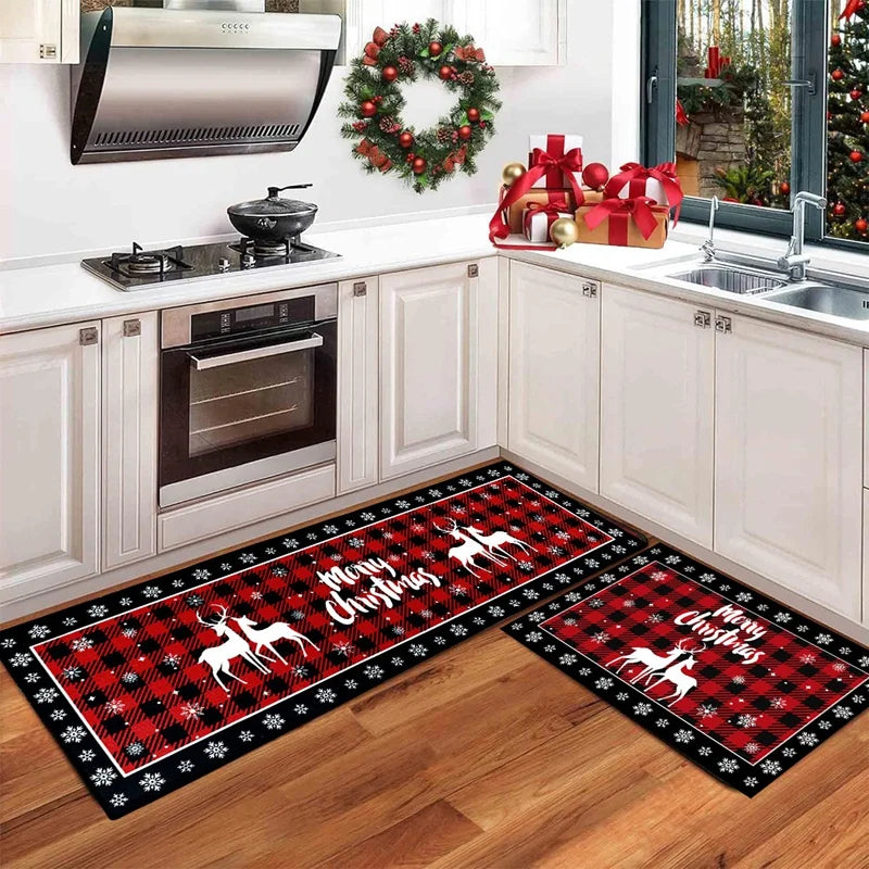Vloermat voor Kerstboom – Absorberende & Antislip Mat voor Feestelijke Bescherming