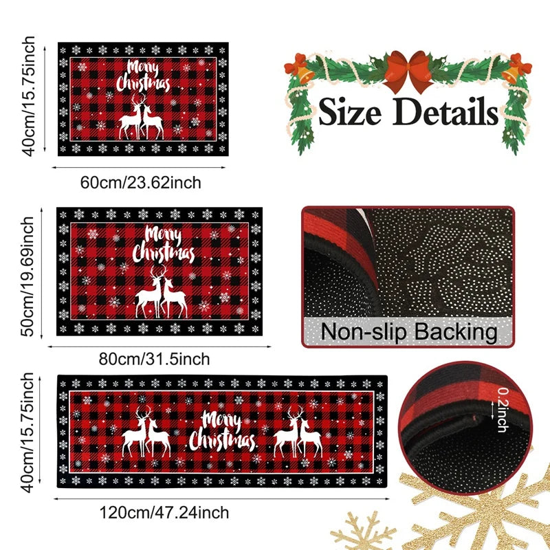 Vloermat voor Kerstboom – Absorberende & Antislip Mat voor Feestelijke Bescherming