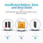Ultra-light Dictaphone with Voice Activation & 32 GB Storage
