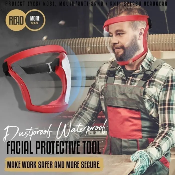 Full Face Shield Mask with Anti-Fog Function