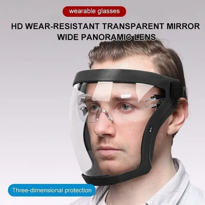 Full Face Shield Mask with Anti-Fog Function
