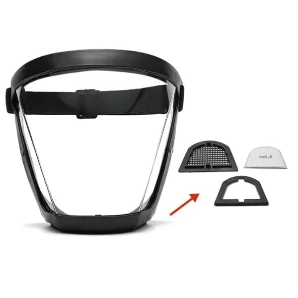 Full Face Shield Mask with Anti-Fog Function