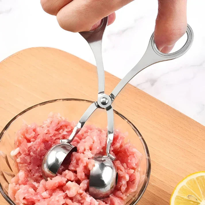 Stainless Steel Meatball Maker – Meatball Tongs for Perfect Meatballs