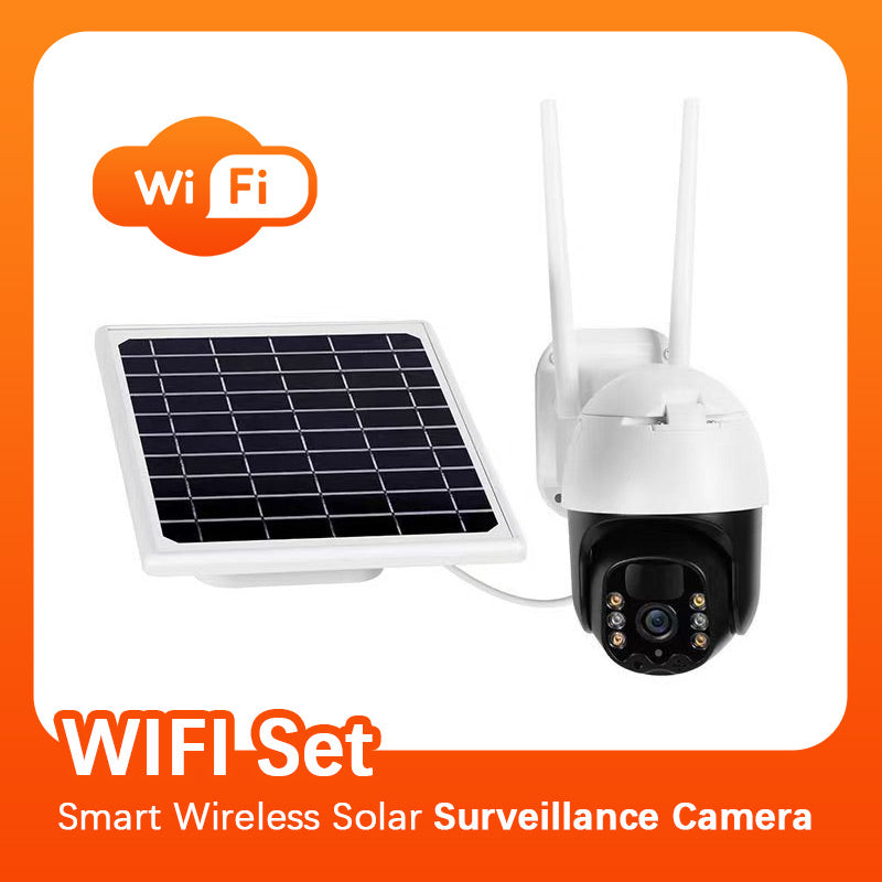 Smart wireless surveillance camera powered