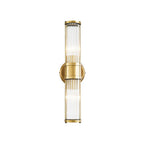 Classic wall lamp in gold – Luxurious lighting for bathroom and hallway