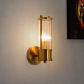 Classic wall lamp in gold – Luxurious lighting for bathroom and hallway