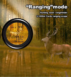 Laser Distance Meter TERRAVIEW 1000 | Up to 1000 m range | Camouflage design | Waterproof & Rechargeable | For hunting & outdoor