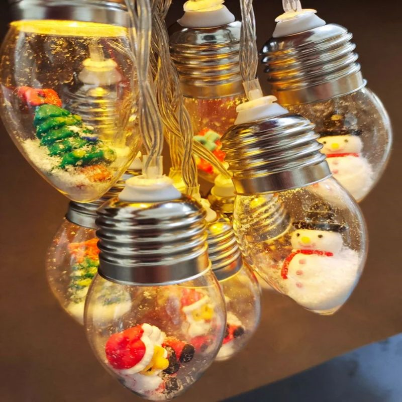 MotiveGlow - Magical Christmas Crystal Light Chains