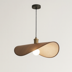 Wabi Sabi Flower Pendant Lamp for Modern Minimalist Interiors