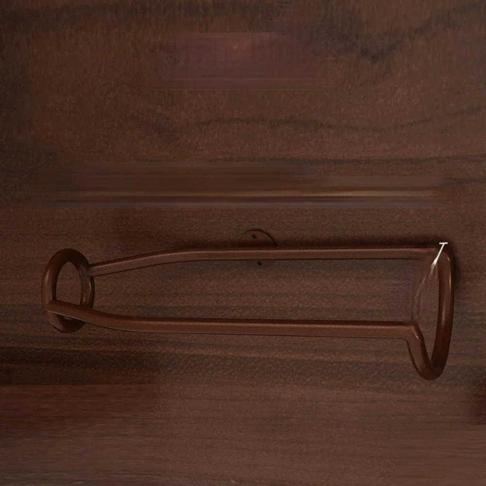 Wall-mounted wine rack holder for storing wine, beer, and champagne
