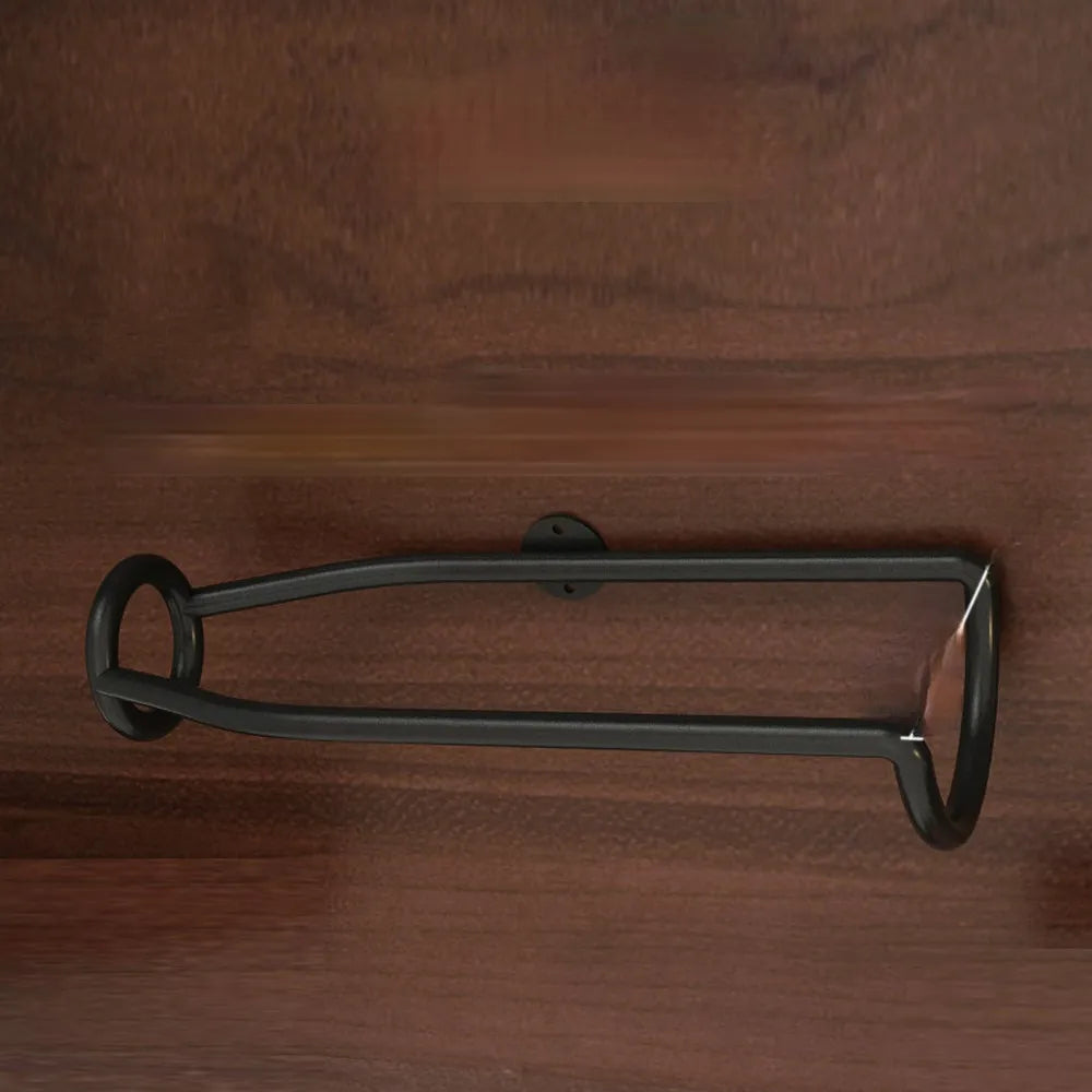 Wall-mounted wine rack holder for storing wine, beer, and champagne