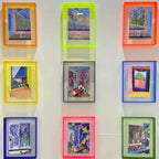 Photo frame – colored transparent