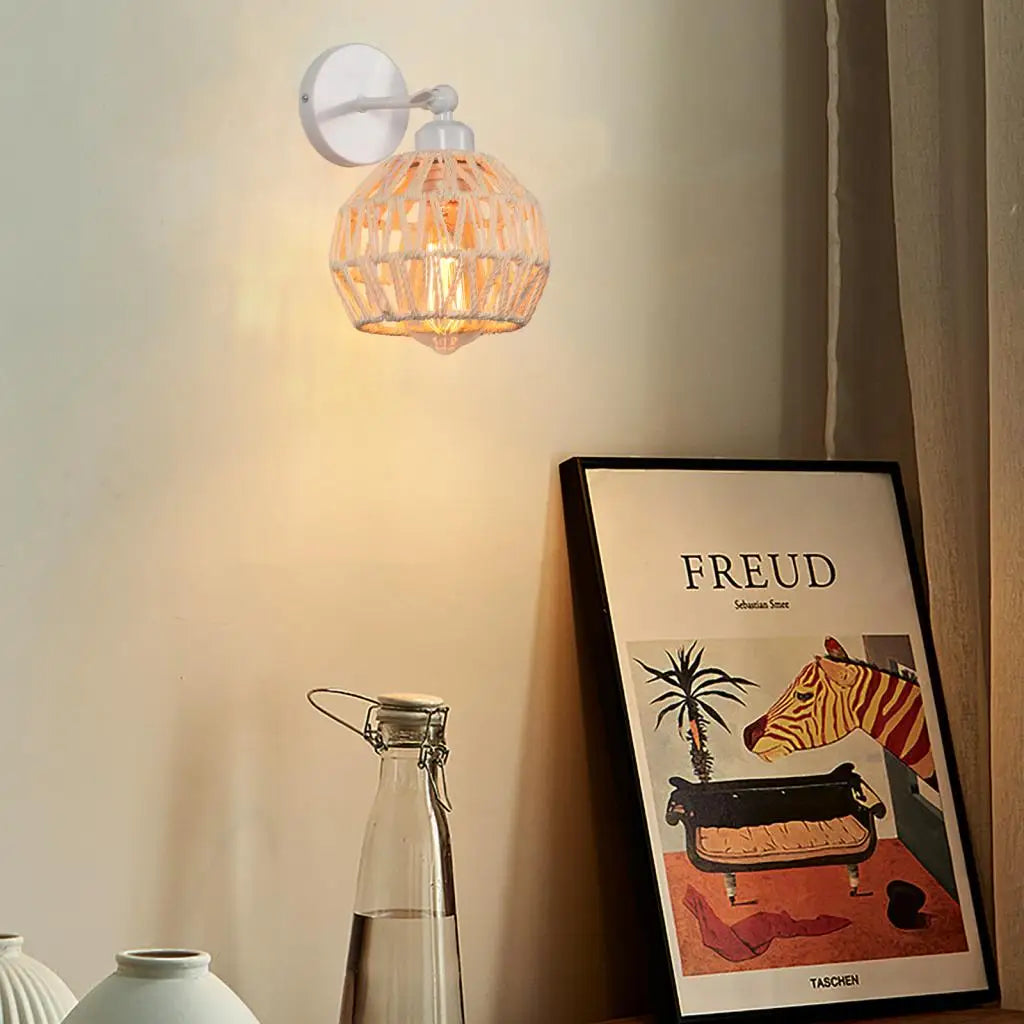 Wall Lamp Rattan