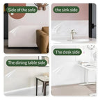 Transparent wall protection film for durable protection
