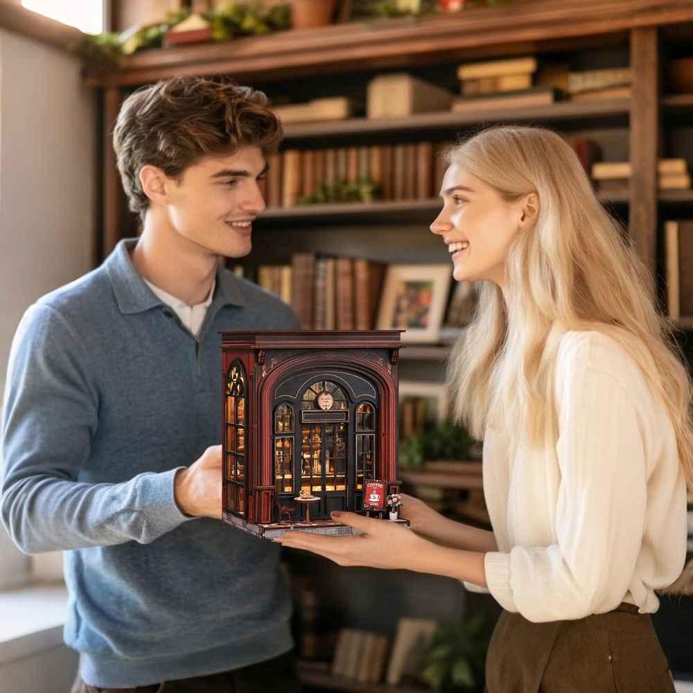 Warmglow Coffee DIY Book Nook Kit