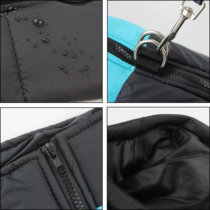 Warm & Waterproof Winter Jacket for Dogs
