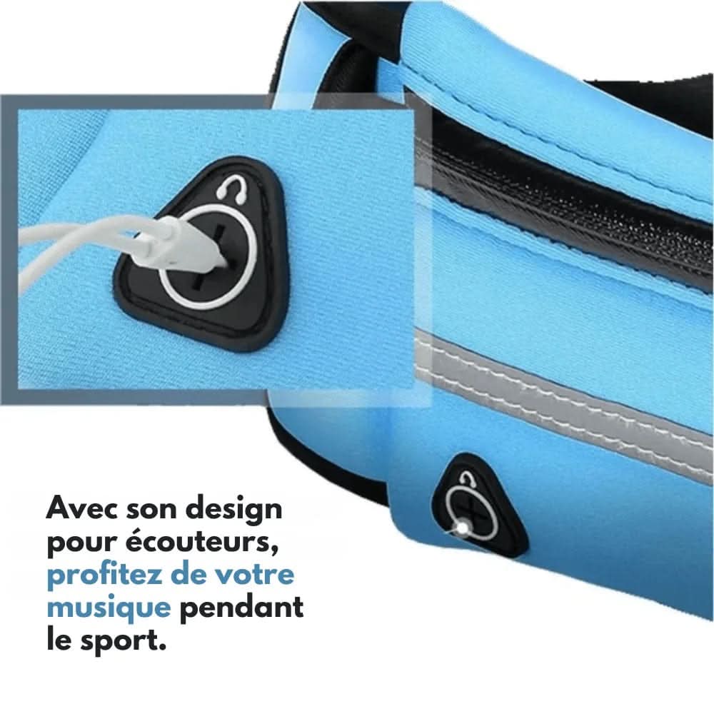 Waterproof sports bum bag for training & everyday use
