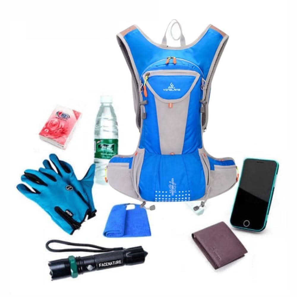 bike backpack with integrated hydration system & high wearing comfort