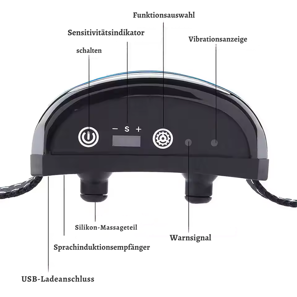 Anti Bell Collar for Dogs waterproof with sound and 7 vibration levels