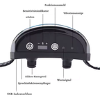 Anti Bell Collar for Dogs waterproof with sound and 7 vibration levels