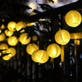 Solar Lantern String Light for Outdoors – Colorful Lanterns for Garden and Patio Lighting