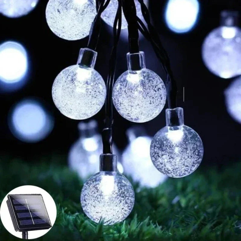 Solar Lantern String Light for Outdoors – Colorful Lanterns for Garden and Patio Lighting