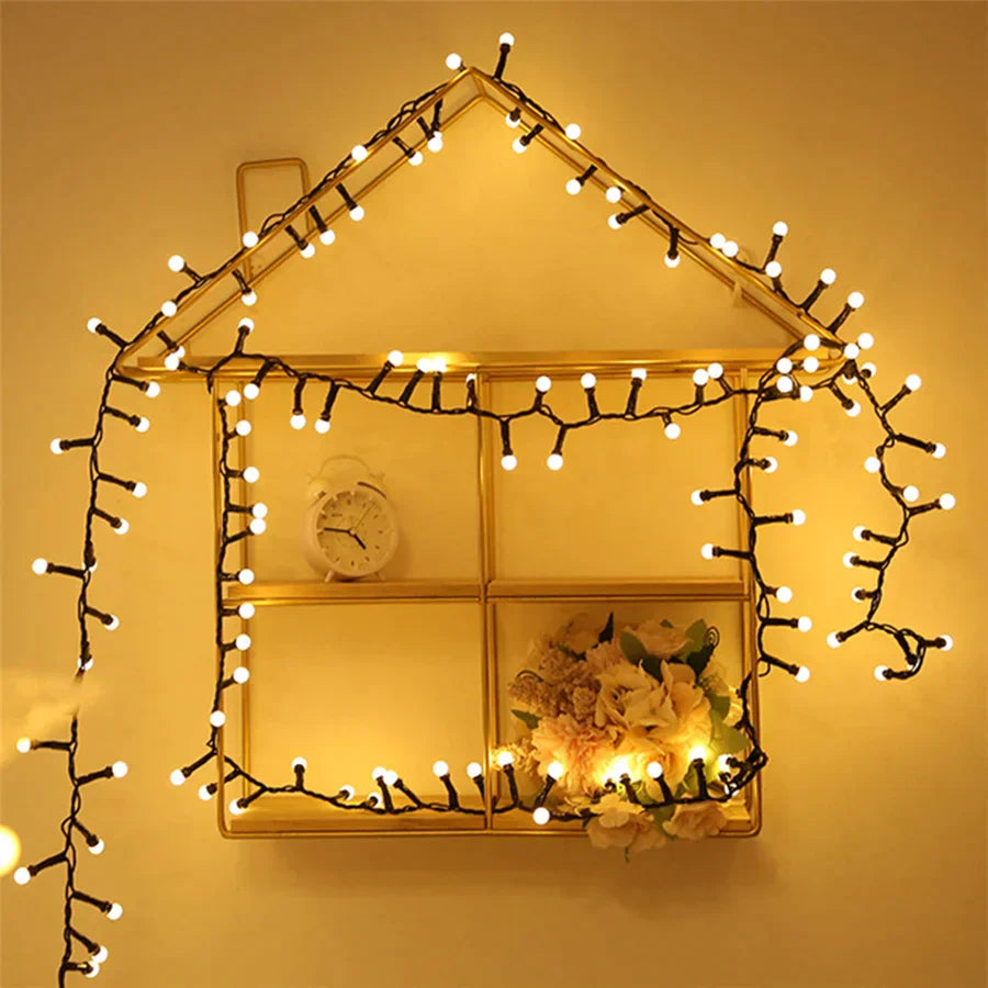 TwinkleWave – Waterproof LED string lights for outdoor