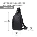 AquaGuard Luxe Shoulder Bag | Waterproof and anti-theft design for a safe style