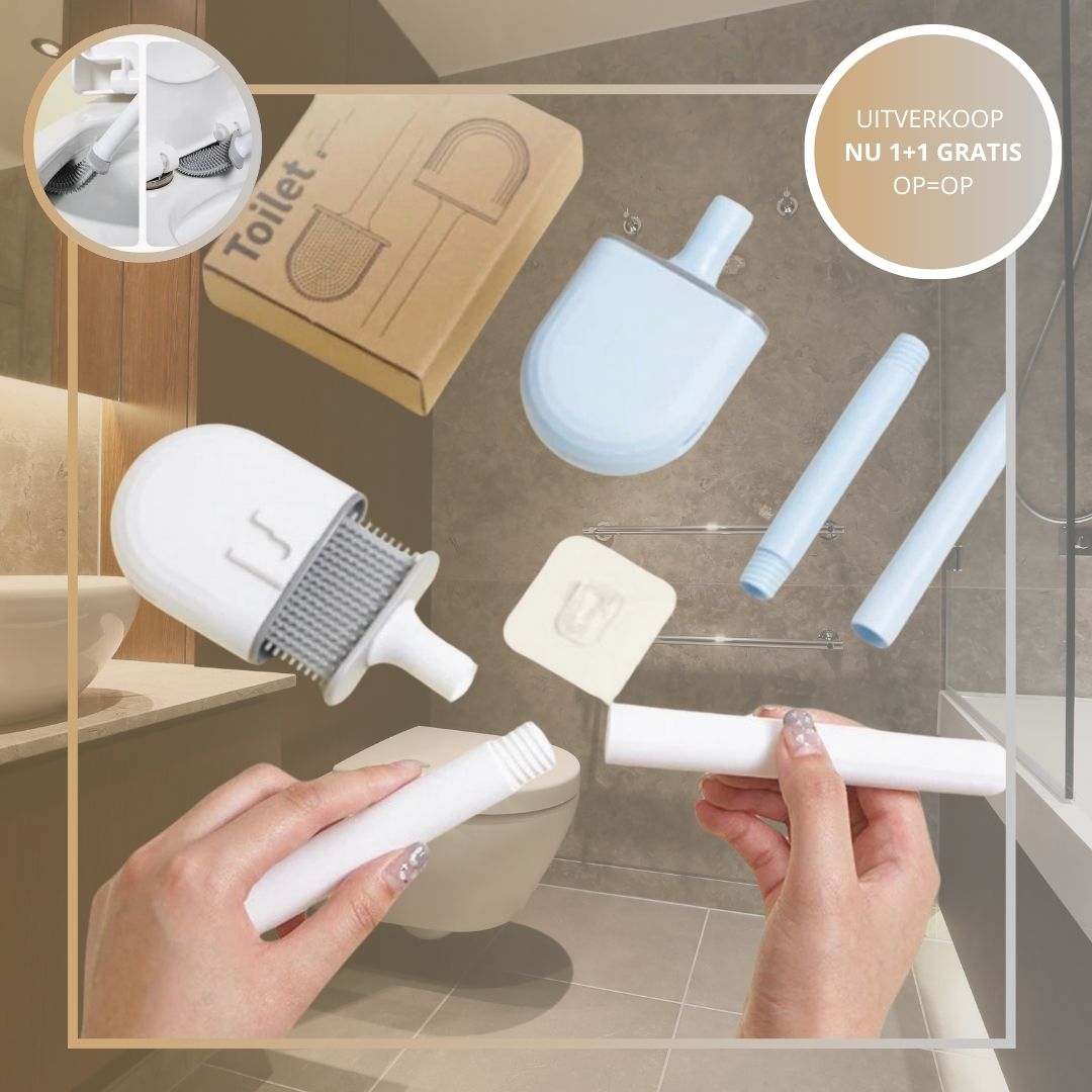 LuxuraClean Toilet Brush | Elegant and effective cleaning for a sparkling toilet