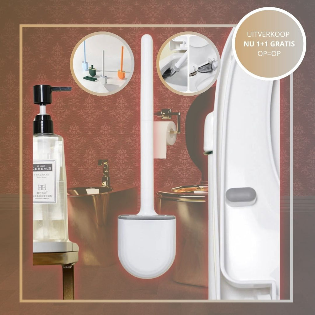 LuxuraClean Toilet Brush | Elegant and effective cleaning for a sparkling toilet
