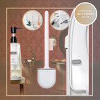 LuxuraClean Toilet Brush | Elegant and effective cleaning for a sparkling toilet