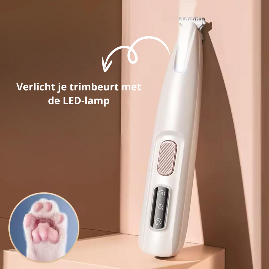 PawSpa - Silent and waterproof trimmer for cats and dogs
