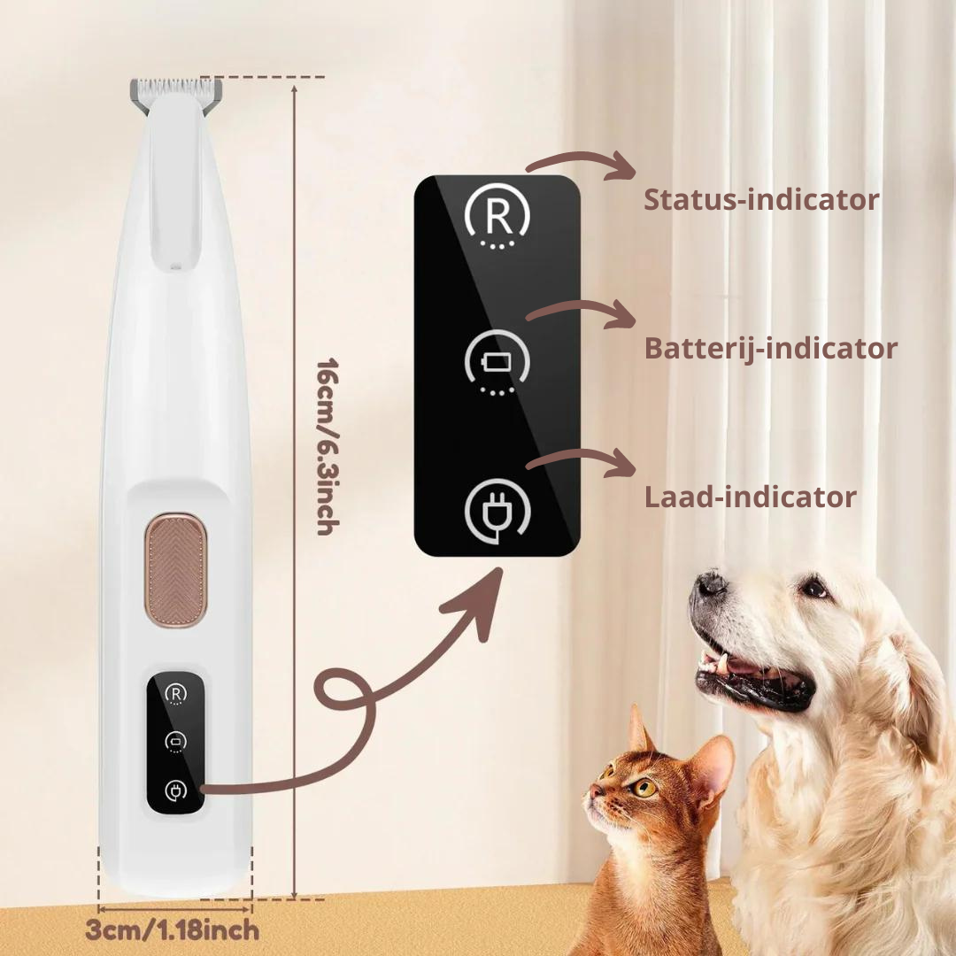PawSpa - Silent and waterproof trimmer for cats and dogs