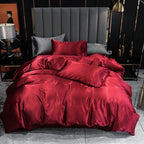6-piece silk bedding set