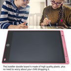 12-inch LCD writing tablet - erasable doodle board for kids, reusable learning notebook
